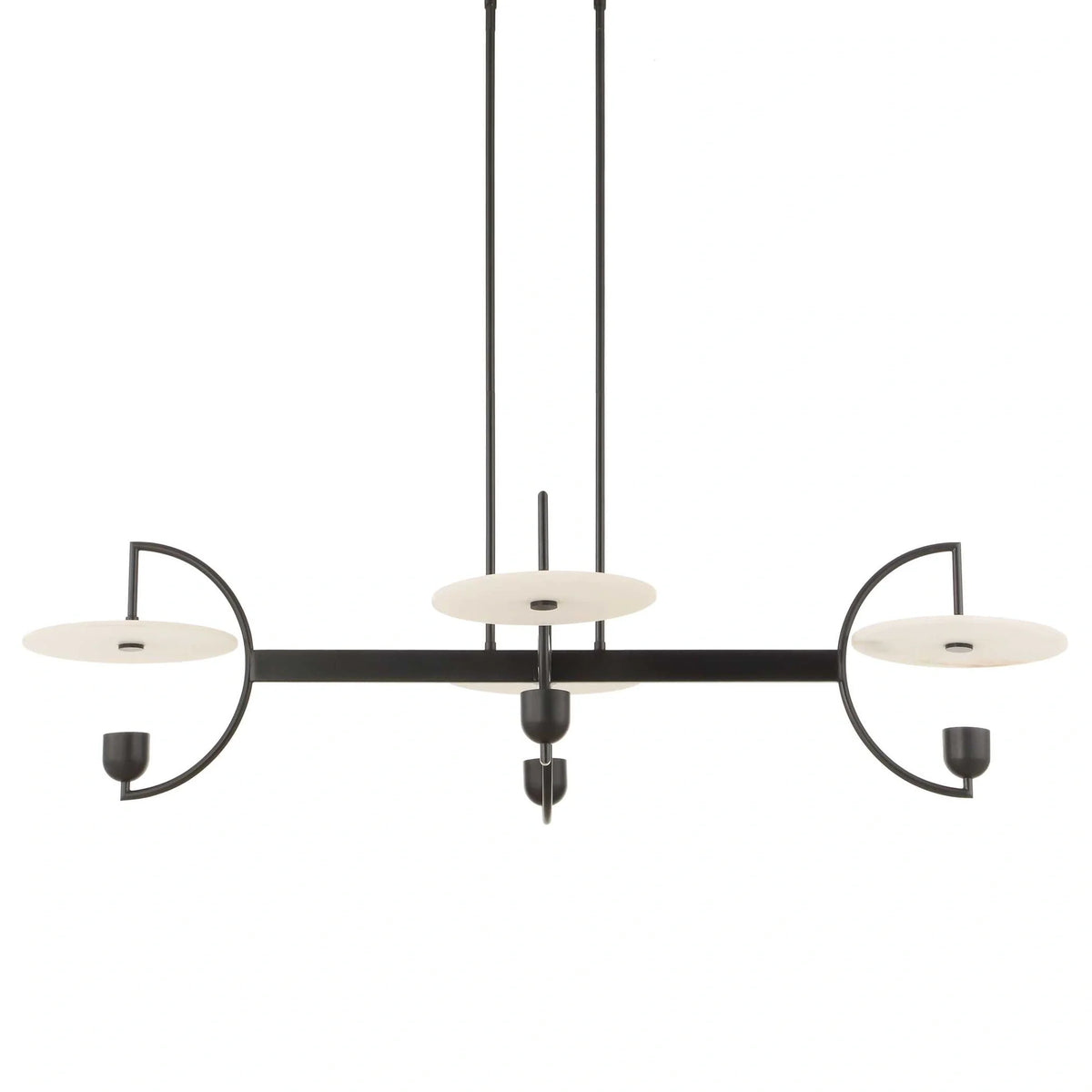 4 Light Linear LED Chandelier