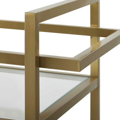 Brass Bar Cart