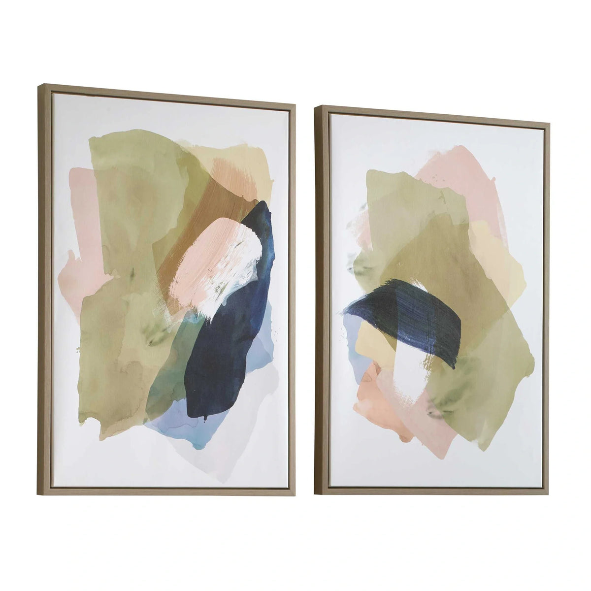 Afternoon Framed Canvases Set/2