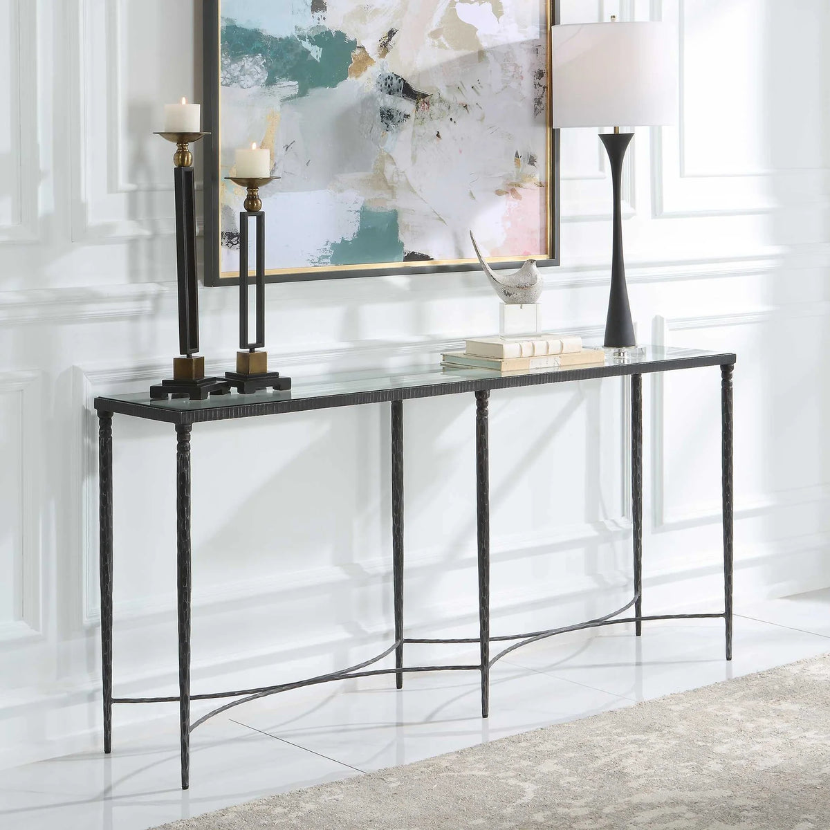 Black Console Table