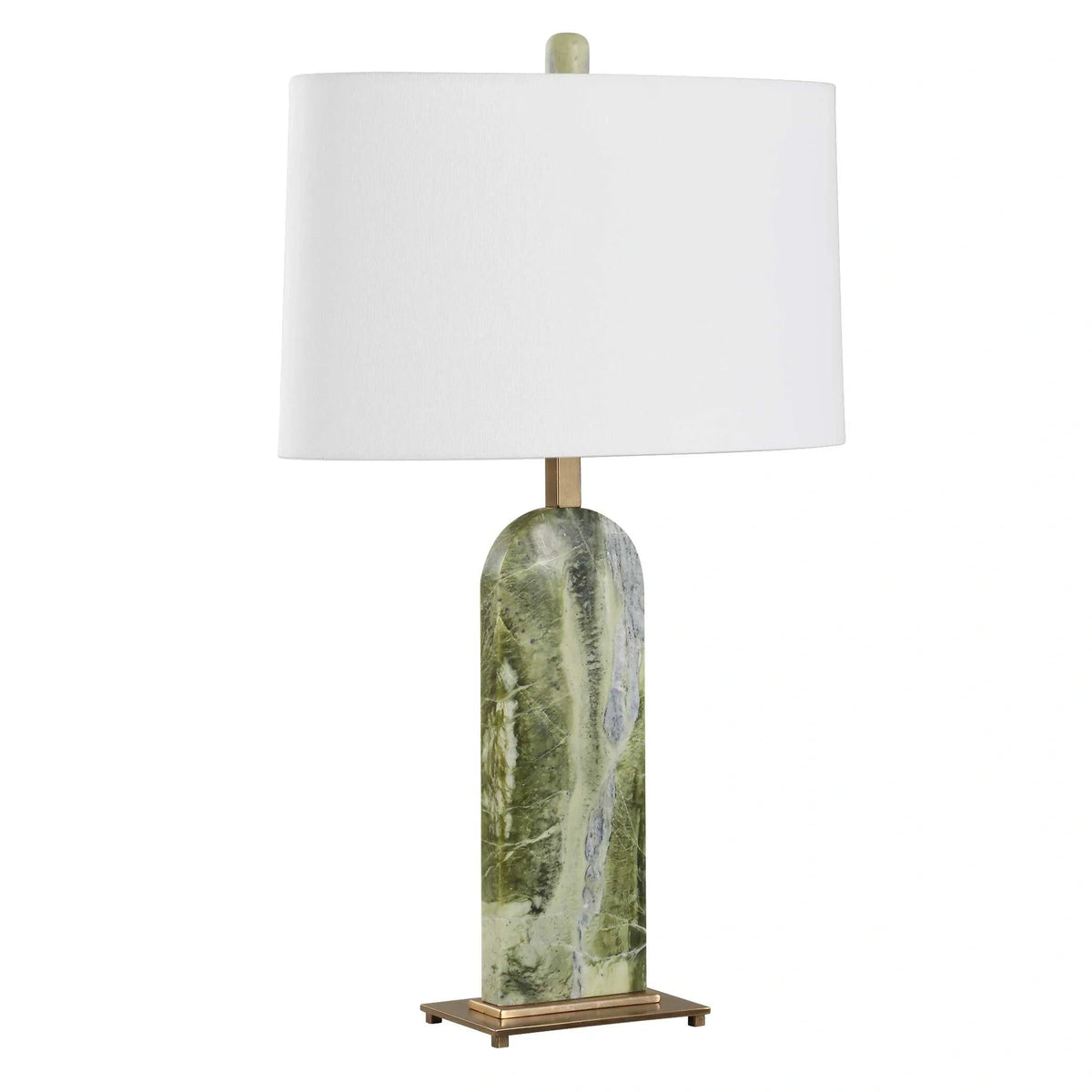 Green Marble Table Lamp