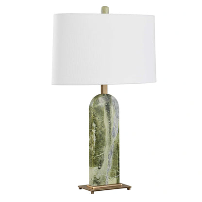 Green Marble Table Lamp