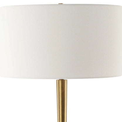 White Marble Table Lamp