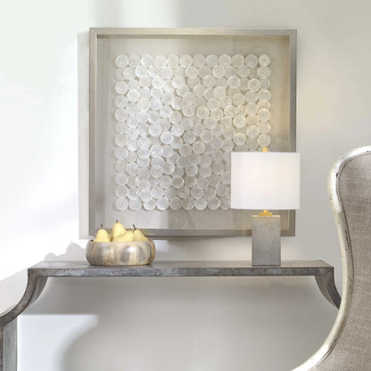 Capiz Shell Shadow Box