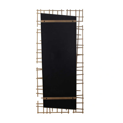 Geometric Mirrored Wall Decor