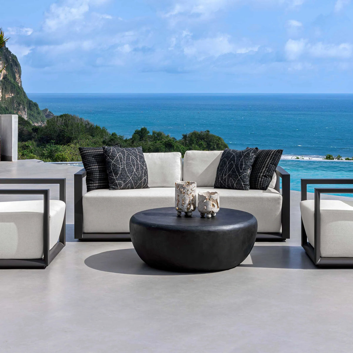 Outdoor Sculptural Sofa