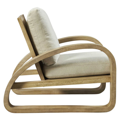 Wooden Accent Chair