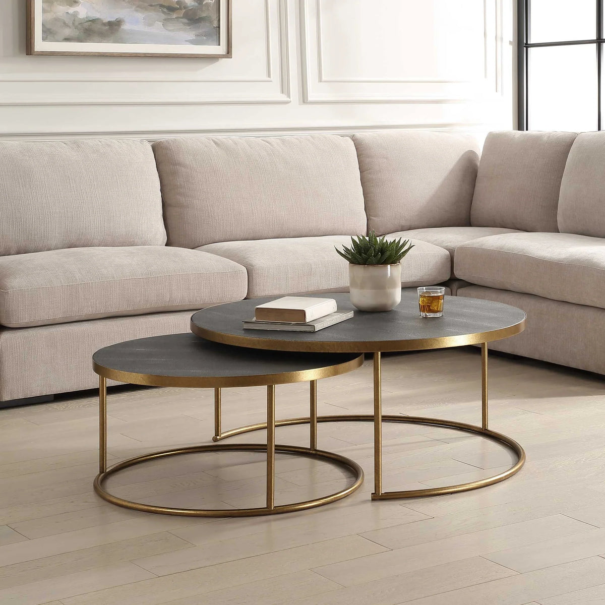Nesting Coffee Tables Set/2
