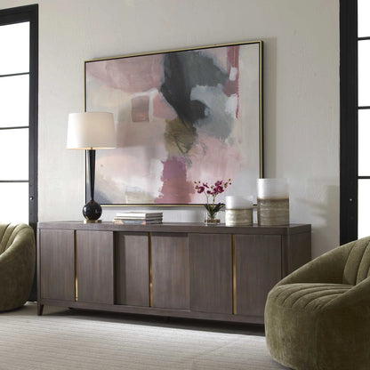 Framed Abstract Study Art