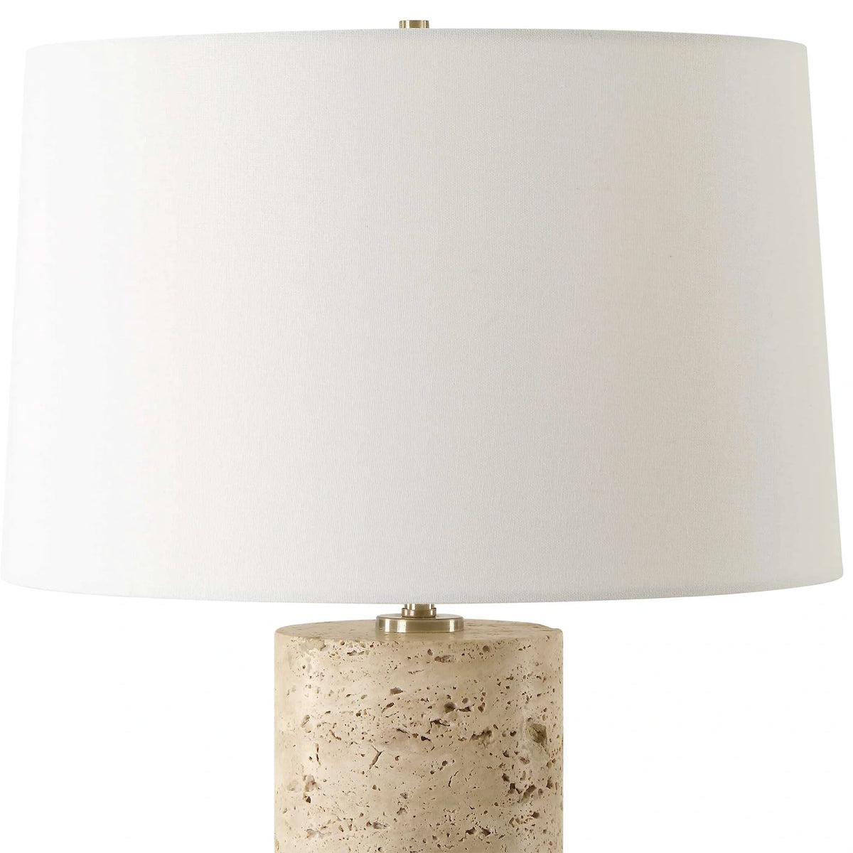 Travertine Table Lamp