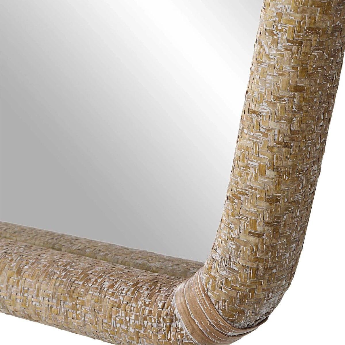 Rattan Mirror
