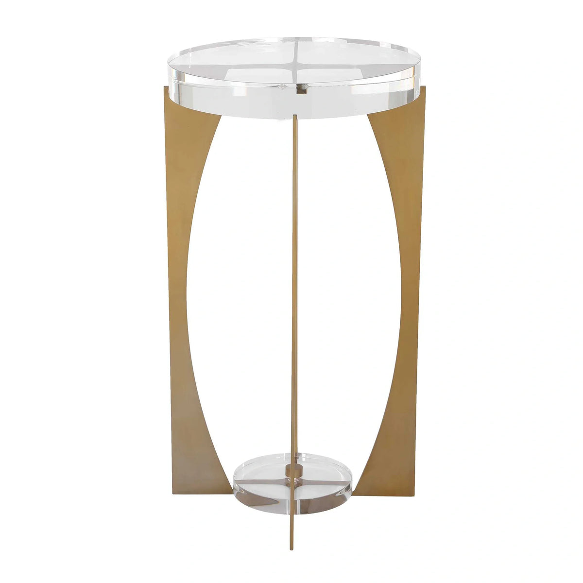 Brass Accent Table