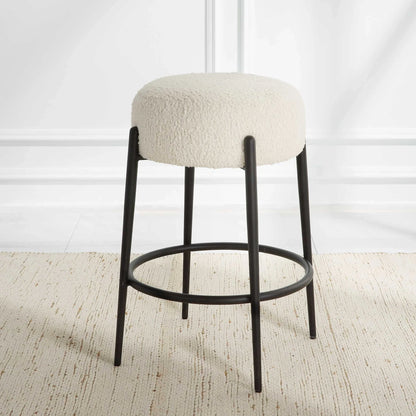 Plush Counter Stool