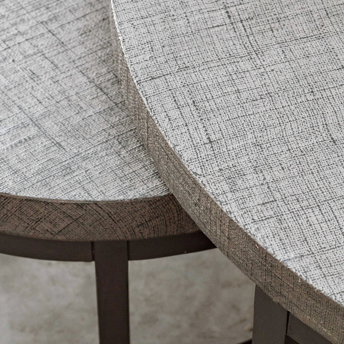 Gray Nesting Tables Set/2