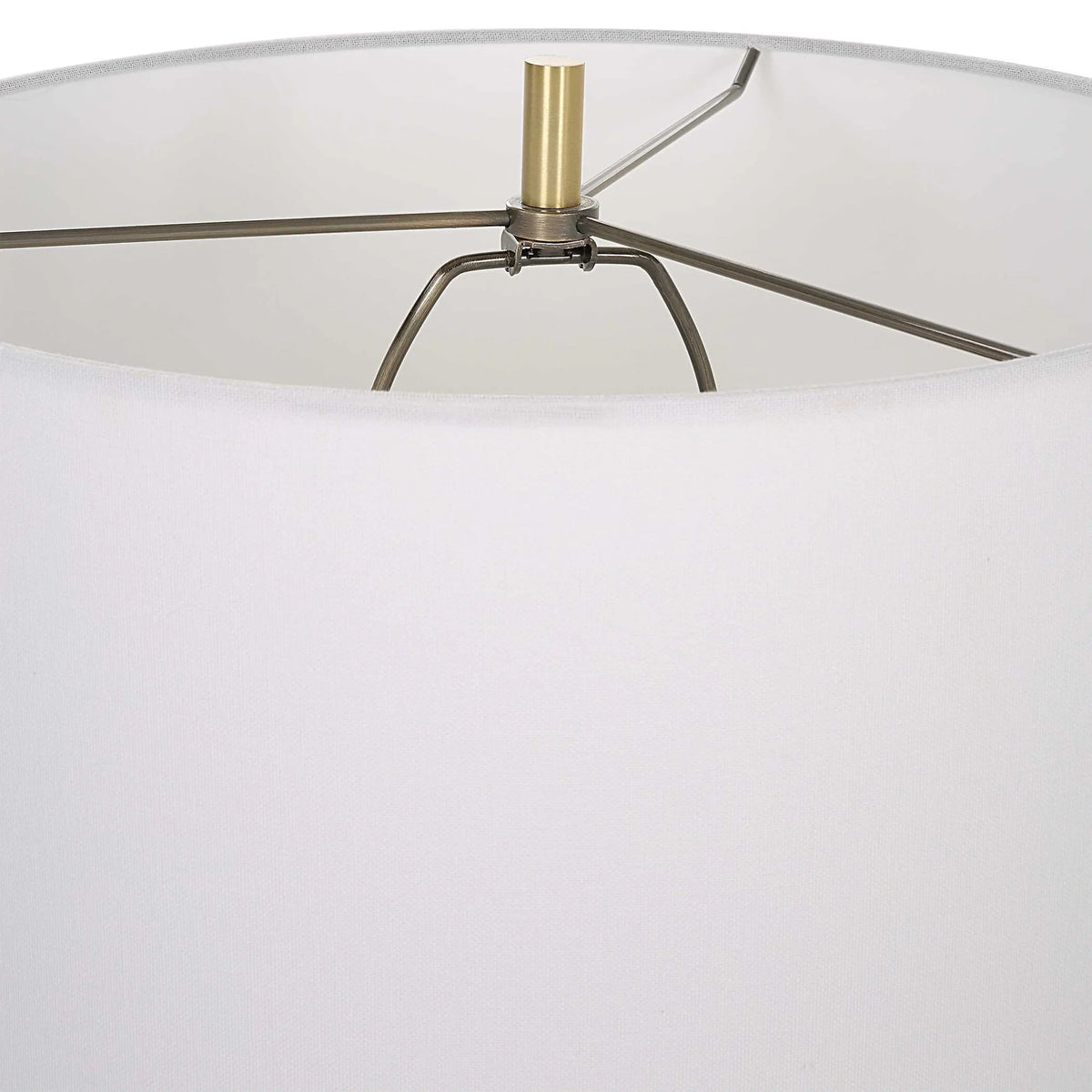Whitewashed Table Lamp