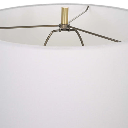 Whitewashed Table Lamp