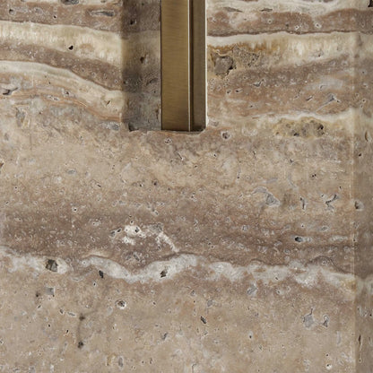 Travertine Table Lamp
