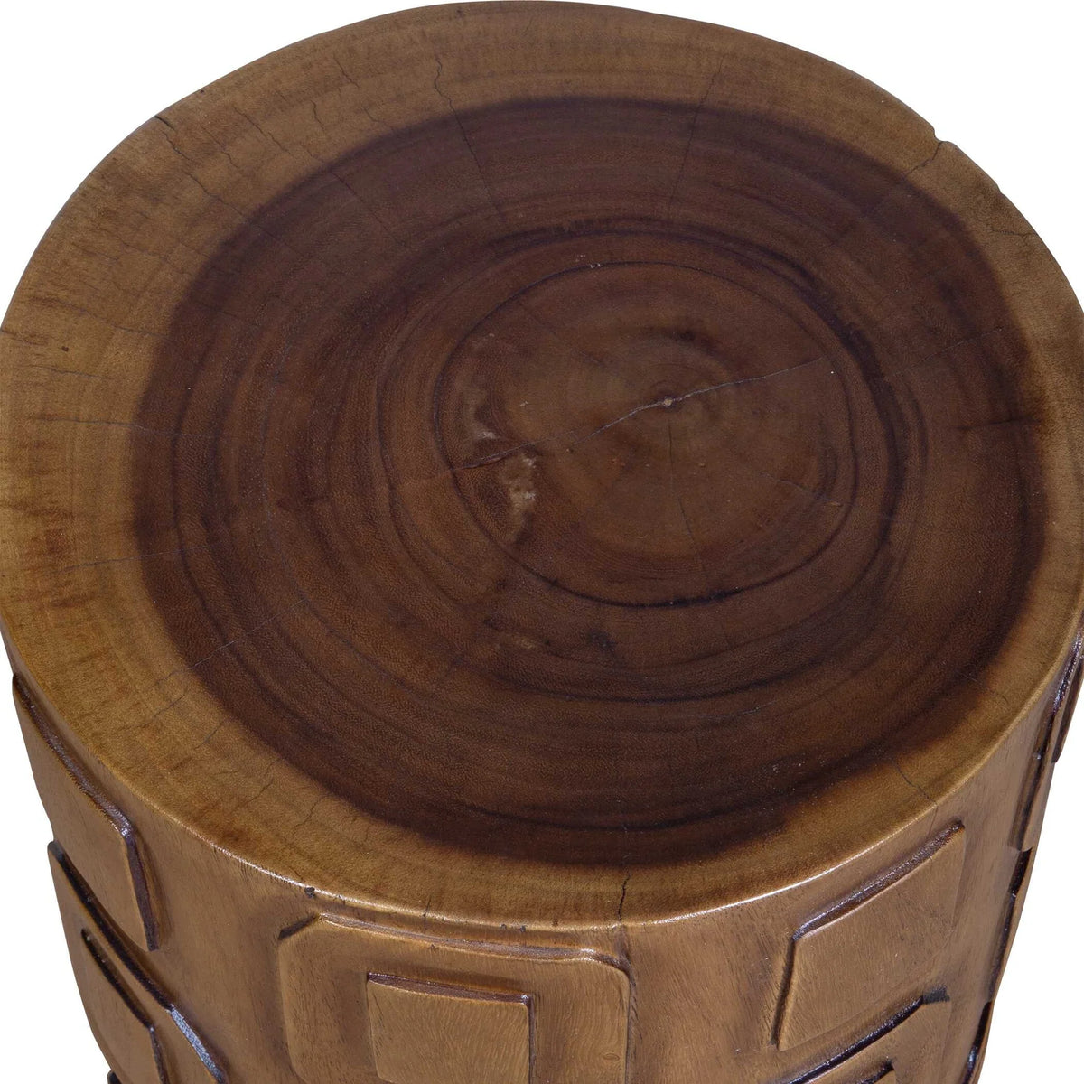 Geometric Accent Table