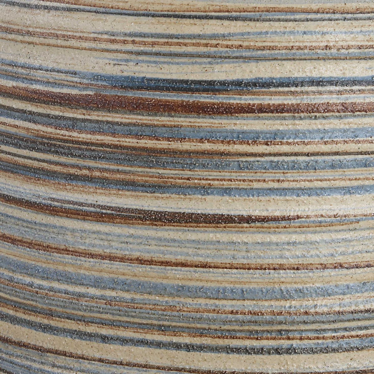 Large Striped Ceramic Table Lamp