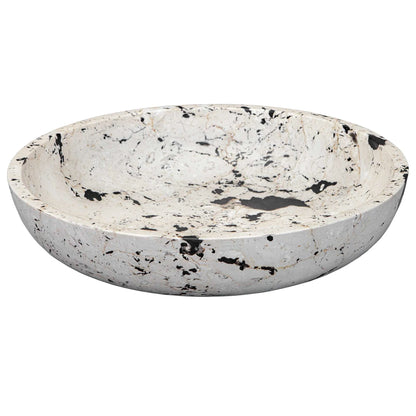 White Limestone Bowl