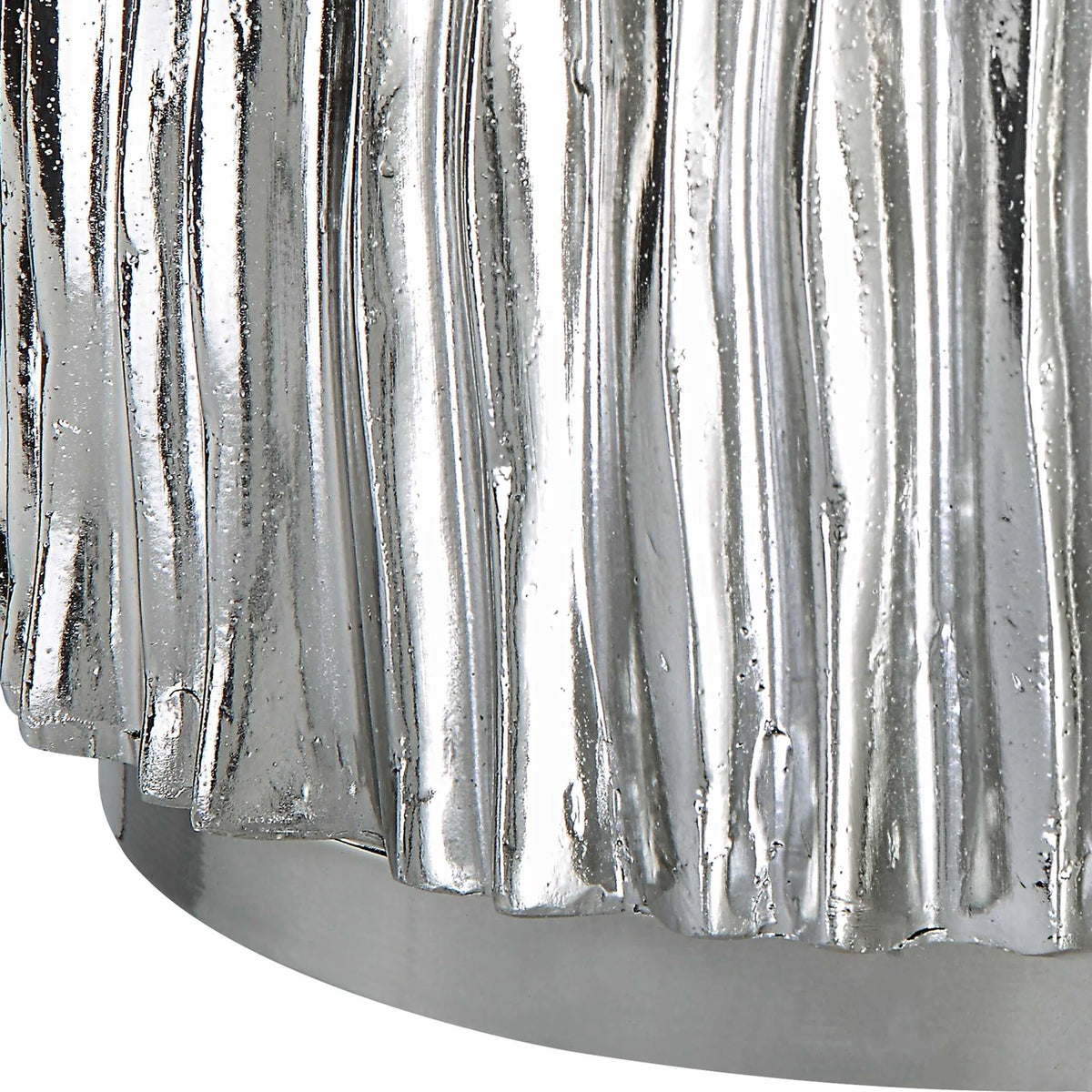Modern Nickel Drink Table