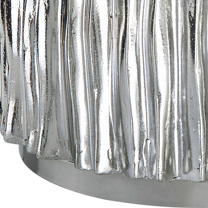Modern Nickel Drink Table