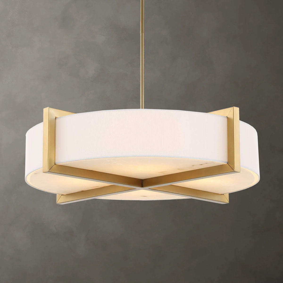 4 Light Drum Pendant