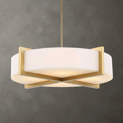 4 Light Drum Pendant