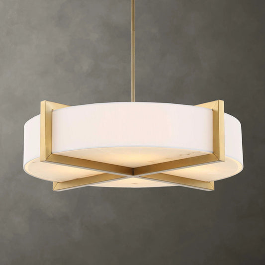 4 Light Drum Pendant