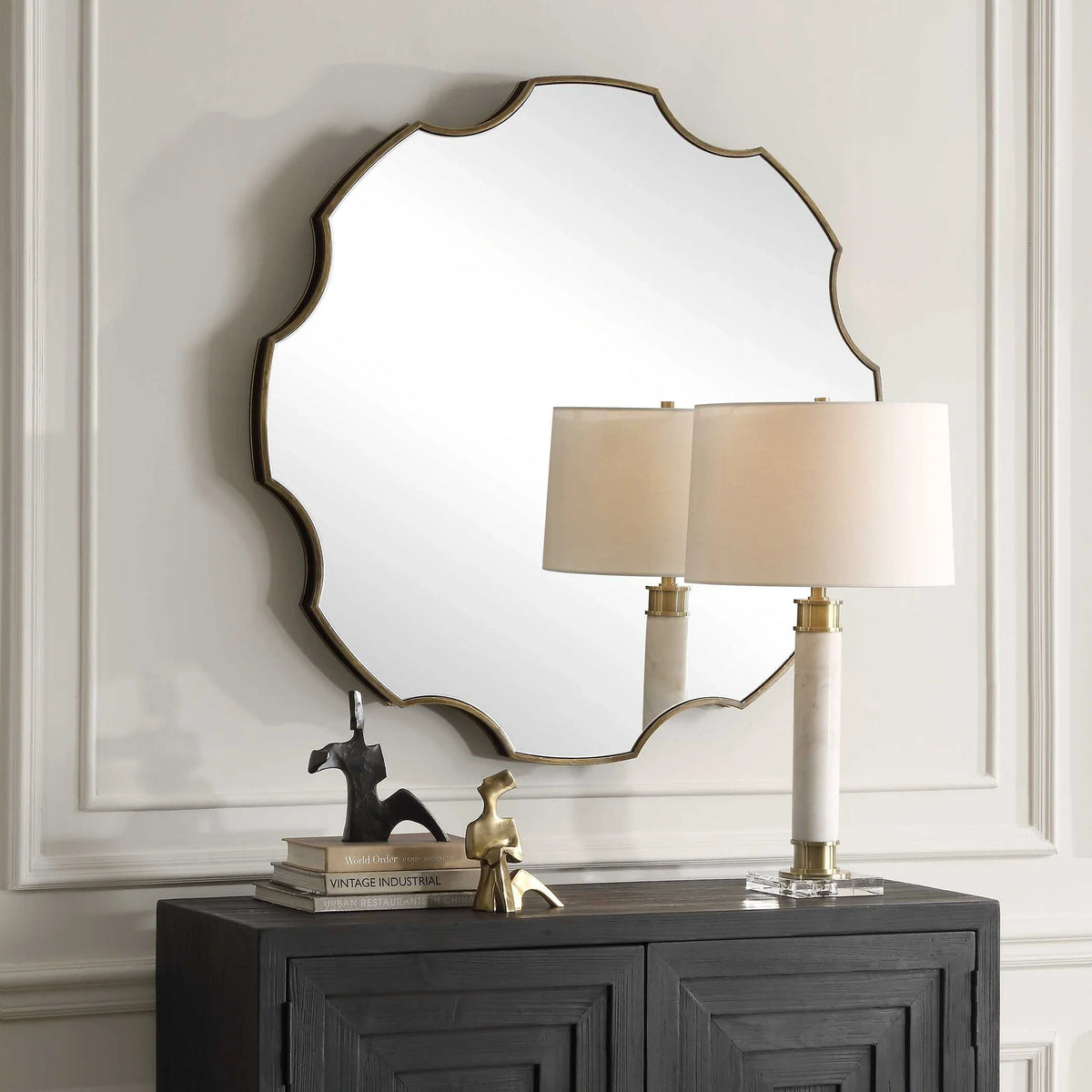 Gear Shaped Bronze Mirror