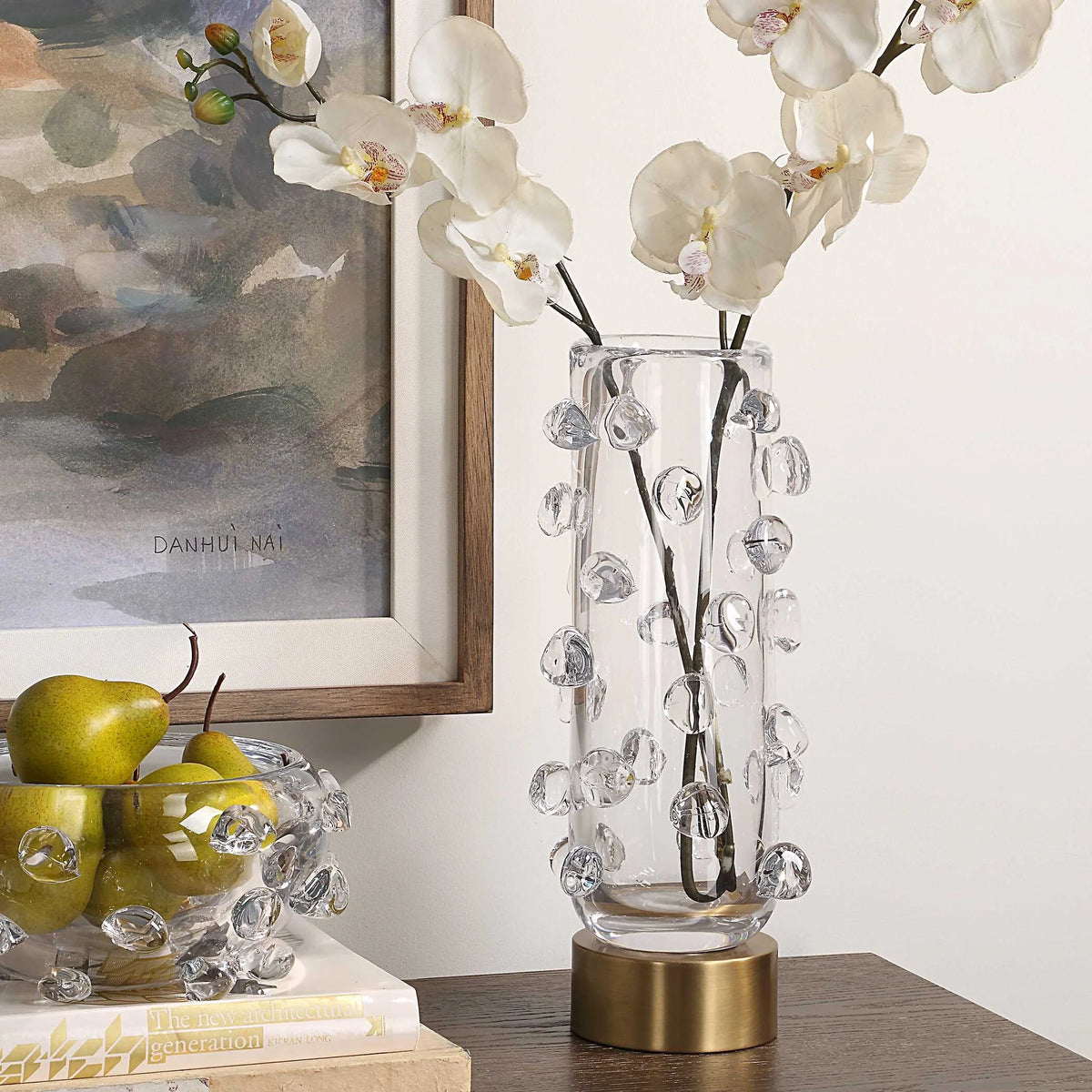 Clear Glass Vase