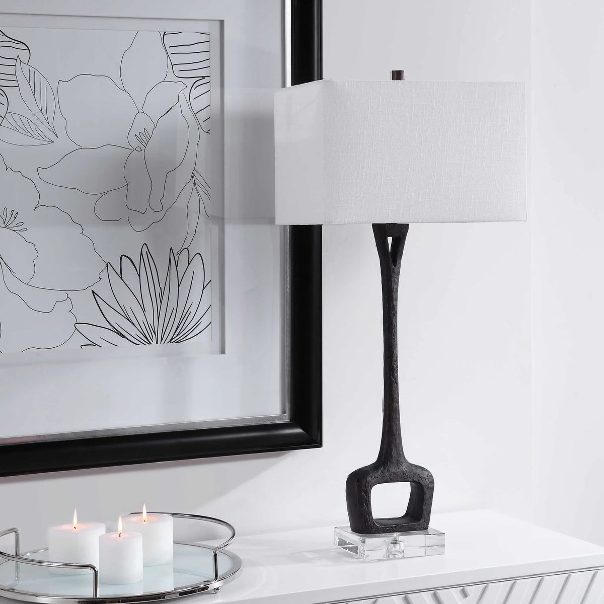 Iron Table Lamp