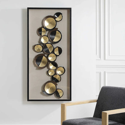 Iron Disc Shadow Box