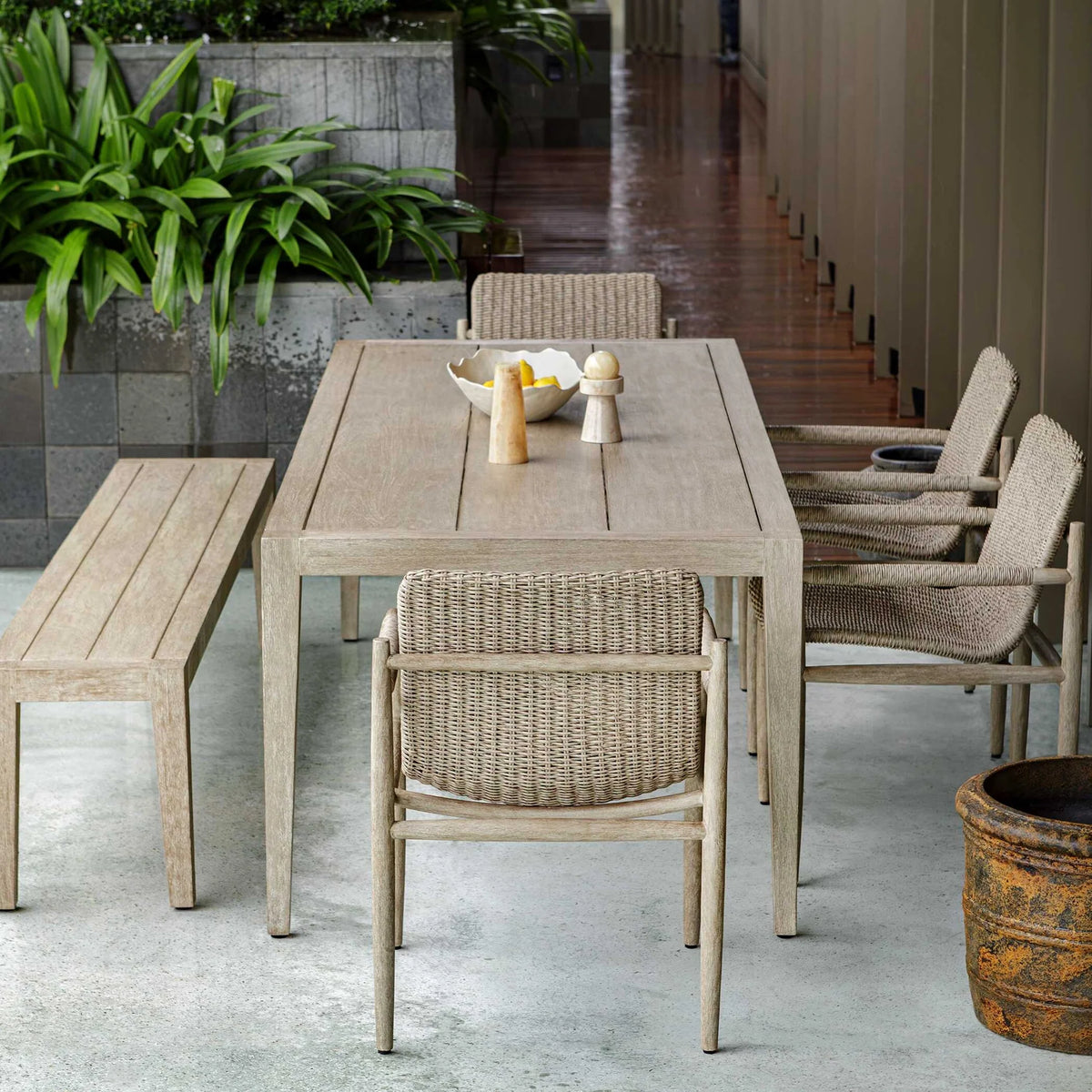 Wicker Outdoor Dining Chair