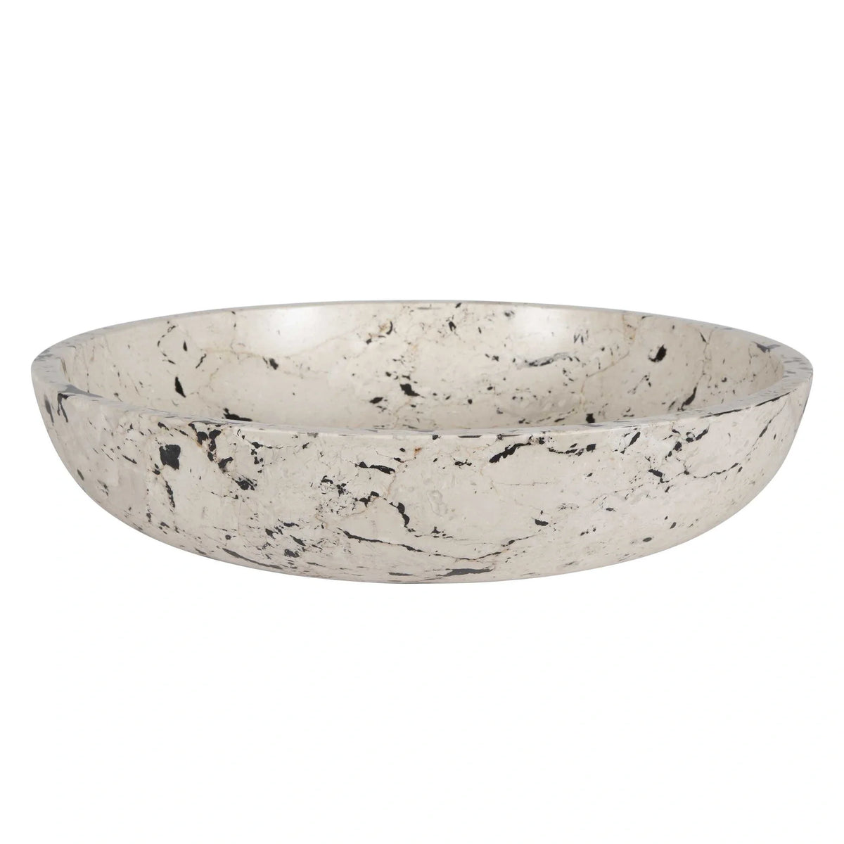 White Limestone Bowl