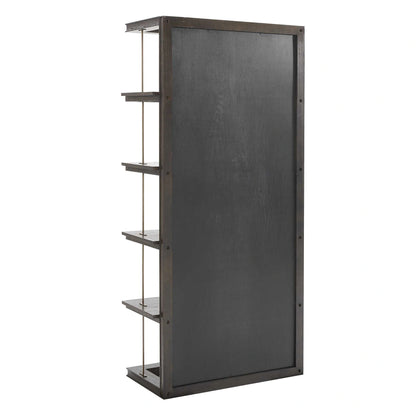 Dark Walnut Etagere
