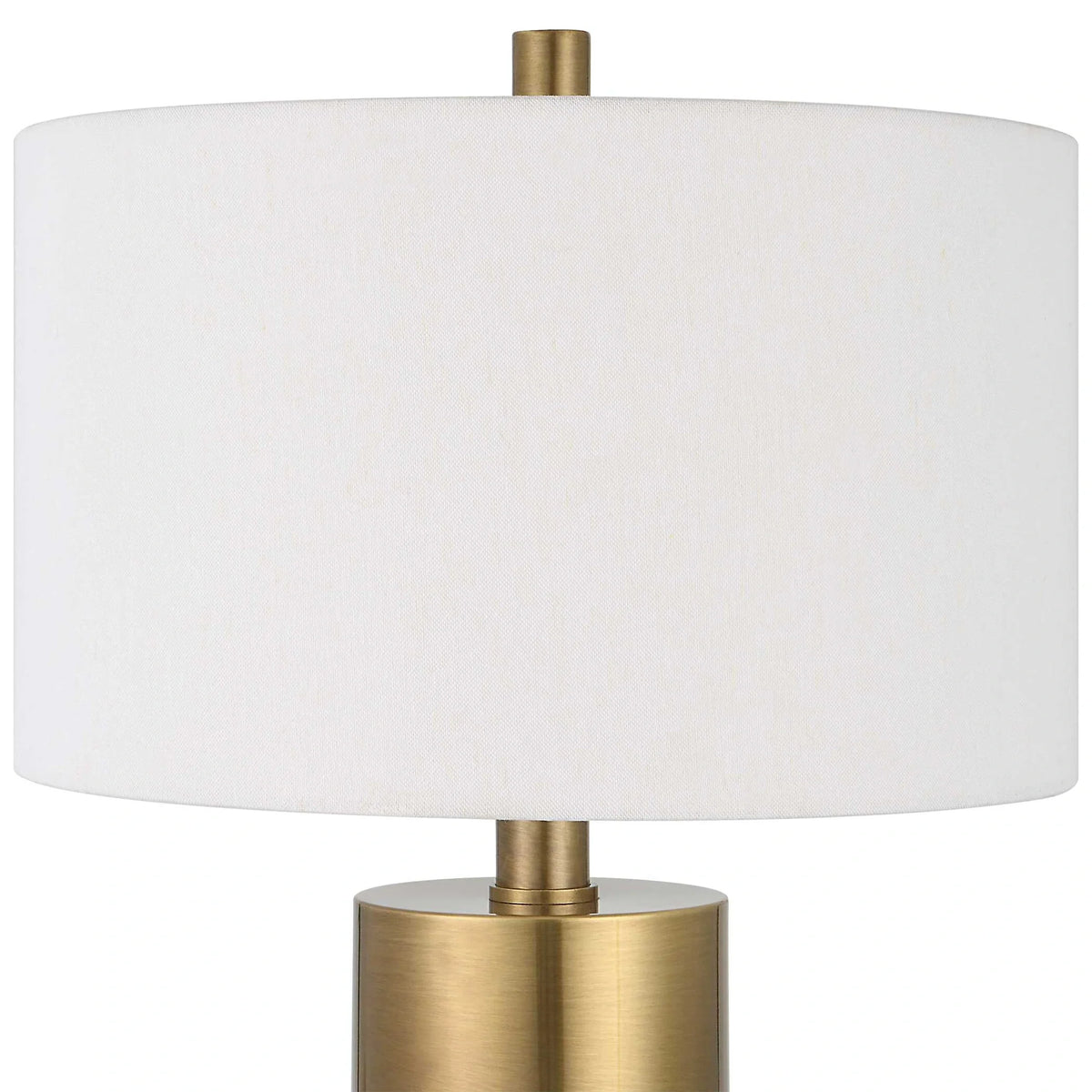 Ivory & Brass Table Lamp