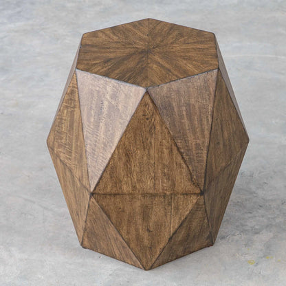 Geometric Accent Table