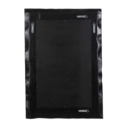 Black Carved Mirror