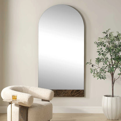 Marble & Bronze Mirror