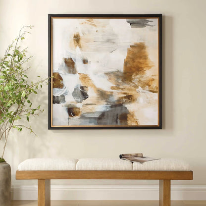 Story Framed Abstract Print