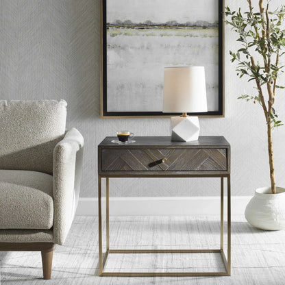 Cut Above Table Lamp