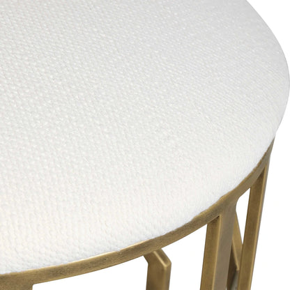Geometric Accent Stool