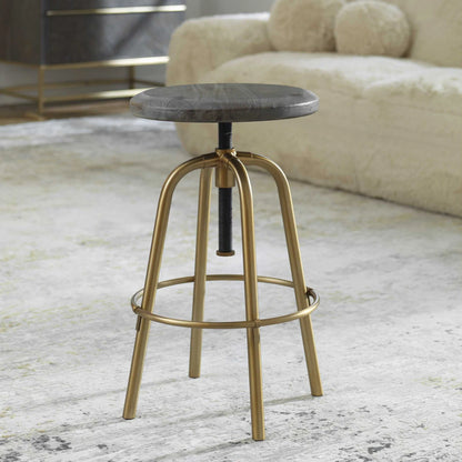 Brass Counter Stool