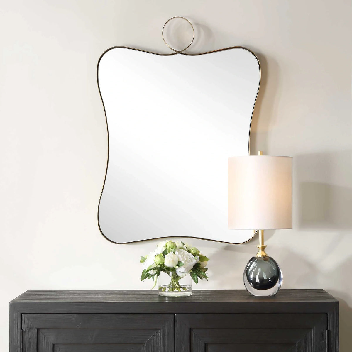 Brass Vanity Mirror