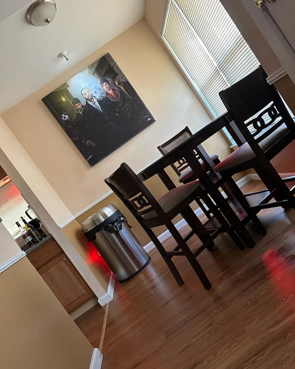 Distro Meet Canvas Wall Decor - Creative Design Print