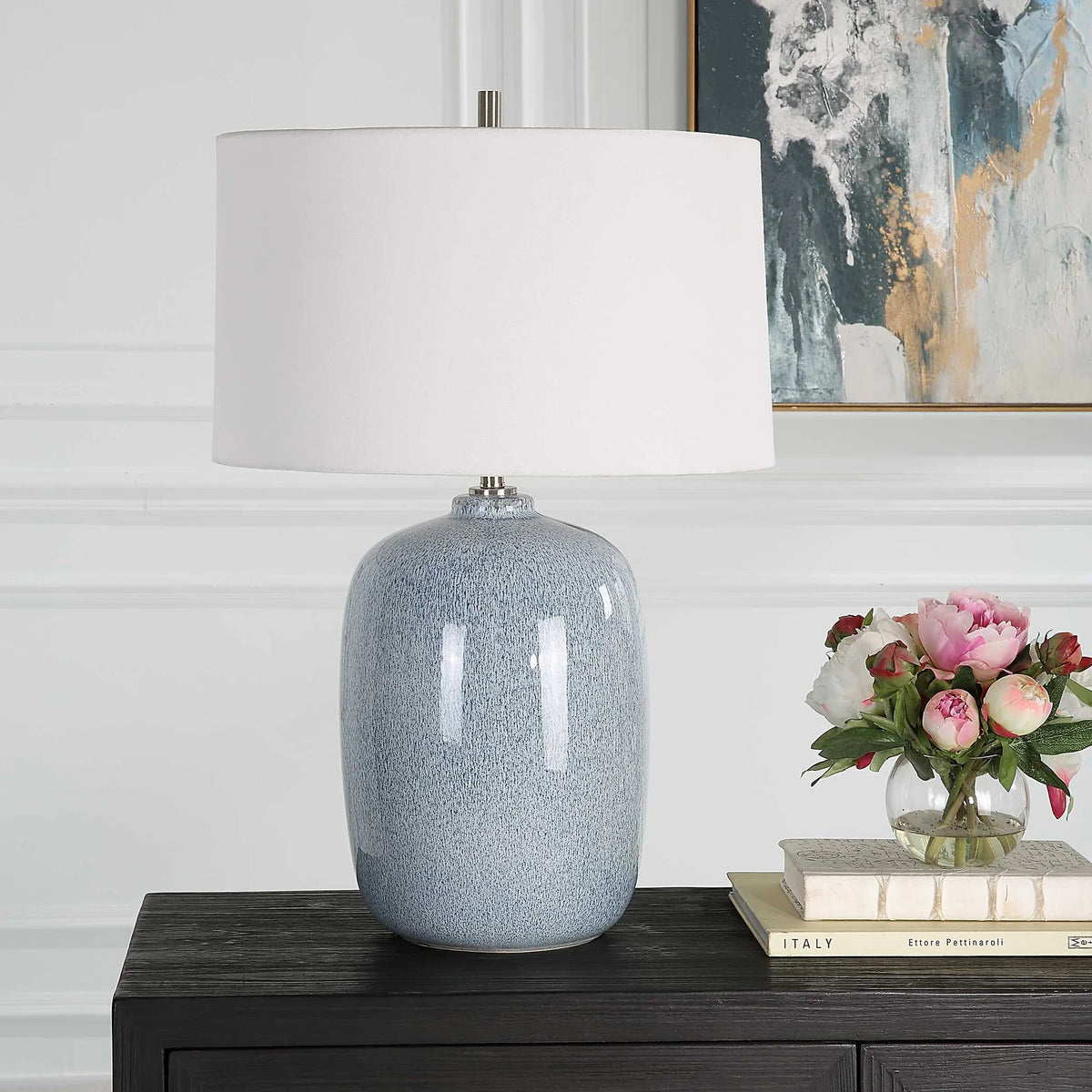 Sky Blue Table Lamp