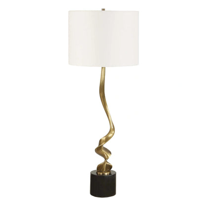 Cordless Brass Buffet Lamp