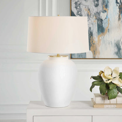 White Table Lamp