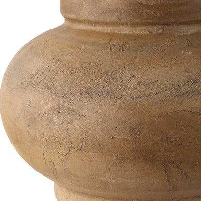 Aged Terracotta Table Lamp